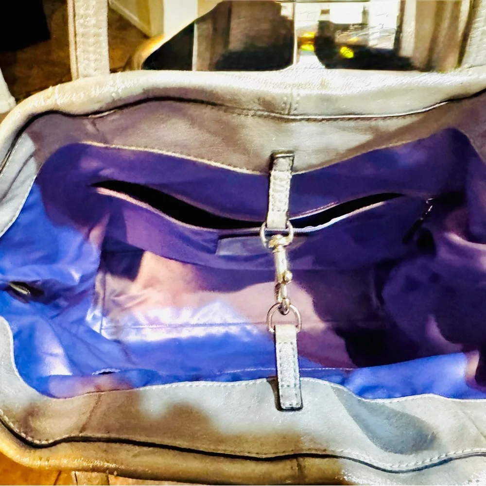 COACH Julia OP Art Signature Large Sateen Tote with Two Hangtags 2010 - EUC